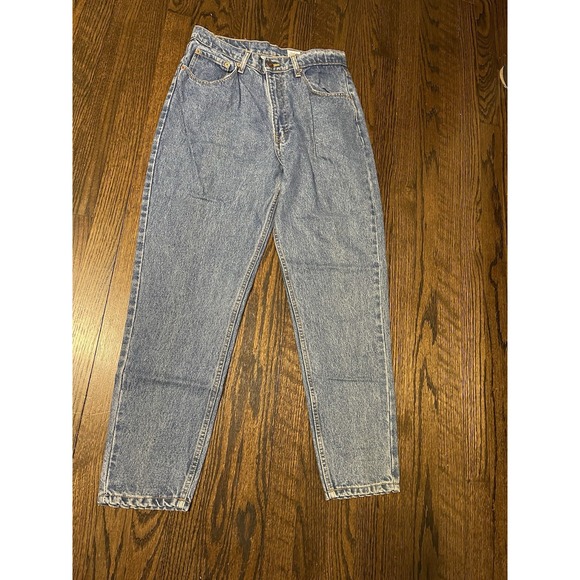 Jordache Denim - Jordache Light Wash Jeans Vintage Blue Women's Sz 13/14 100% Cotton High Waist